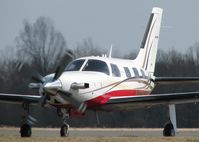 N618ST @ DTN - On taxiway Foxtrot heading to runway 14 at the Shreveport Downtown airport.