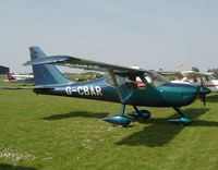 G-CBAR @ EGSM - Colourful visitor