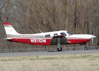 N911DW @ DTN - Starting to roll down runway 14 at the Shreveport Downtown airport. - by paulp