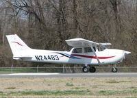 N24483 @ DTN - Starting to roll down runway 14 at the Shreveport Downtown airport. - by paulp