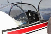 G-AVEF @ EGKH - Cockpit close-up - by Martin Browne