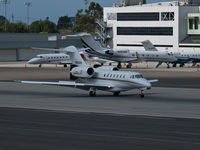 N999QS @ SMO - N999QS arriving on RWY 03 - by Torsten Hoff