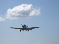 N252V @ SZP - 1971 Beech F33A BONANZA, Continental IO-520-B 285 Hp, takeoff climb Rwy 04 - by Doug Robertson