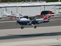 N887CP @ SMO - N887CP arriving on RWY 21 - by Torsten Hoff