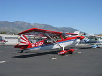 N723CL @ SZP - 1999 American Champion 8KCAB SUPER DECATHLON, Lycoming AEIO-360 180 Hp, CS prop, near symmetrical wing airfoil - by Doug Robertson