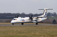 G-JECE @ EGGW - Bombardier DHC-8 - by Paul Ashby