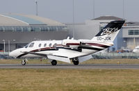OO-JDK @ EGGW - Cessna 525 CitationJet - by Paul Ashby