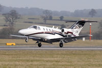 OO-JDK @ EGGW - Cessna 525 CitationJet - by Paul Ashby