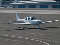N883ES @ SMO - N883ES taxiing - by Torsten Hoff