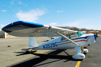 N3529G @ FIT - A Classic Taildragger in The Afternoon Sun - by Bruce Vinal
