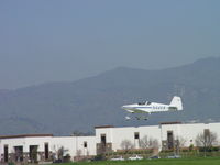 N44KB @ POC - Climbing out westbound - by Helicopterfriend