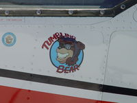 N6660C @ CCB - Art just below the cockpit - by Helicopterfriend
