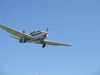 N58079 @ SZP - 1987 Mooney M20J 201LM, Lycoming IO-360 200 Hp, on final Rwy 22 - by Doug Robertson