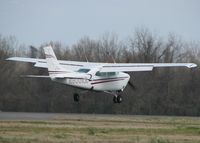 N900RR @ DTN - Touching down on runway 14 at the Shreveport Downtown airport. - by paulp