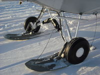 C-GGOA @ CSU3 - Wheel-skis installation