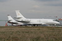 OY-PNO @ EBBR - parked on General Aviation apron (Abelag)