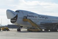 EP-ICD @ LOWW - Iran Air Cargo  Boeing 747-21AC  c/n24134 - by Delta Kilo