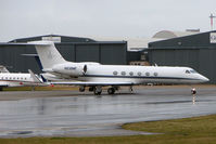 N838MF @ EGGW - Gulf V at Luton - by Terry Fletcher