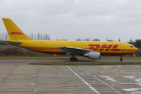 OO-DLV @ EGGW - DHL Airbus A300F at Luton - by Terry Fletcher