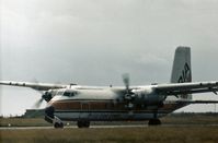 G-APWE @ BLK - British Island Airways operated this Herald from Blackpool during the 1978 Airshow. - by Peter Nicholson