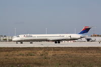N907DL @ KMIA - MD-88