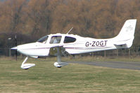 G-ZOGT @ EGBJ - Cirrus SR20 at Gloucestershire Airport - by Terry Fletcher