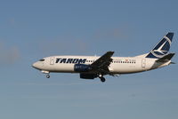 YR-BGA @ EBBR - flight RO371 is descending to rwy 25L