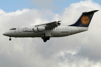 D-AVRK @ EBBR - arrival of flight LH4602 to rwy 25L - by Daniel Vanderauwera