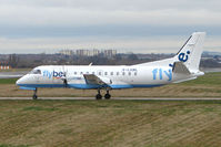 G-LGNL @ EGBB - Loganair SF340 operating for Flybe into BHX to / from Dundee - by Terry Fletcher