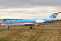 PH-KZP @ EGBB - KLM Cityhopper Fokker 70 at BHX - by Terry Fletcher