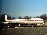 G-APDK @ QLA - Dan-Air Comet preserved at Lasham as seen in 1975 - sadly, it was scrapped in October 1980. - by Peter Nicholson