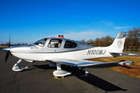 N100MJ @ 47N - An SR-22 at Central Jersey - by Bruce Vinal