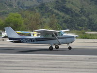 N96575 @ SZP - 1984 Cessna 172P SKYHAWK II, Lycoming O-320-D2J 160 Hp, touch and go Rwy 22 - by Doug Robertson