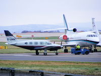 G-UMMI @ EGCC - Haverfordwest Air Charter - by Chris Hall