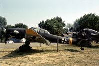 494083 @ HENDON - The RAF Museum displayed their Stuka in the Wings of the Eagle Exhibition held in 1976. - by Peter Nicholson