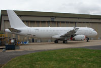 G-MIDZ @ EGNX - ex BMI A320 now wearing an all white colour scheme - by Terry Fletcher