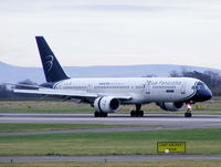 EI-DKL @ EGCC - Blue Panorama - by Chris Hall