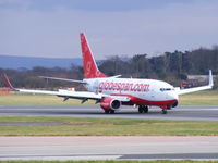 G-MSJF @ EGCC - Flyglobespan - by Chris Hall