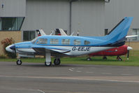 G-EEJE @ EGBJ - Piper PA-31 at Staverton - by Terry Fletcher