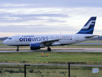 OH-LVF @ EGCC - Finnair - by Chris Hall