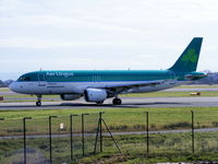 EI-DEJ @ EGCC - Aer Lingus - by Chris Hall