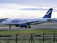 OH-LVF @ EGCC - Finnair - by Chris Hall