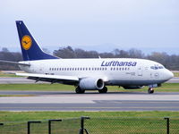 D-ABII @ EGCC - Lufthansa - by Chris Hall