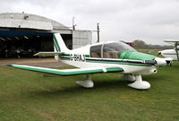 G-BHAJ @ EGKH - ROBIN DR400 - by Martin Browne