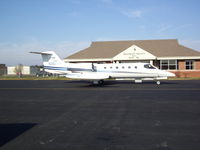 N352TV @ KLHZ - Lear 35  Craig Air Center - by rdeanclark