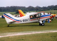 G-BSKT @ EGHP - PARKED WITH OTHER VISITORS AT A POPHAM FLY-IN - by BIKE PILOT