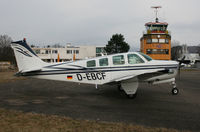 D-EBCF @ EDTF - Beech B36TC Bonanza - by J. Thoma