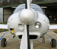 G-XKKA @ EGKE - Head on view - by Martin Browne