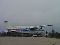 N2307R @ POC - Waiting to take off on 26L at Brackett - by Helicopterfriend