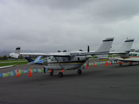 N337GD @ POC - Parked for display at Brackett - by Helicopterfriend